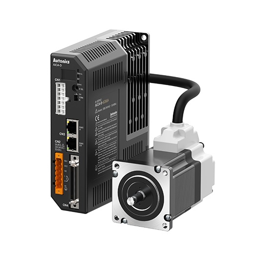 Hệ động cơ bước vòng kín 2 pha loại AC tích hợp bộ điều khiển Autonics AiCA-60LA